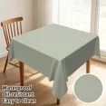 thumbnail image 1 of Tchckioa Square Tablecloth,Waterproof Table Cloth for Kitchen,70x70 Inch,Sage Green, 1 of 6