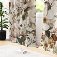 thumbnail image 1 of Tchckioa Vintage Flowers Blackout Curtain for Bedroom,Privacy Protection Window Drapes,52x84,2 Panels, 1 of 6