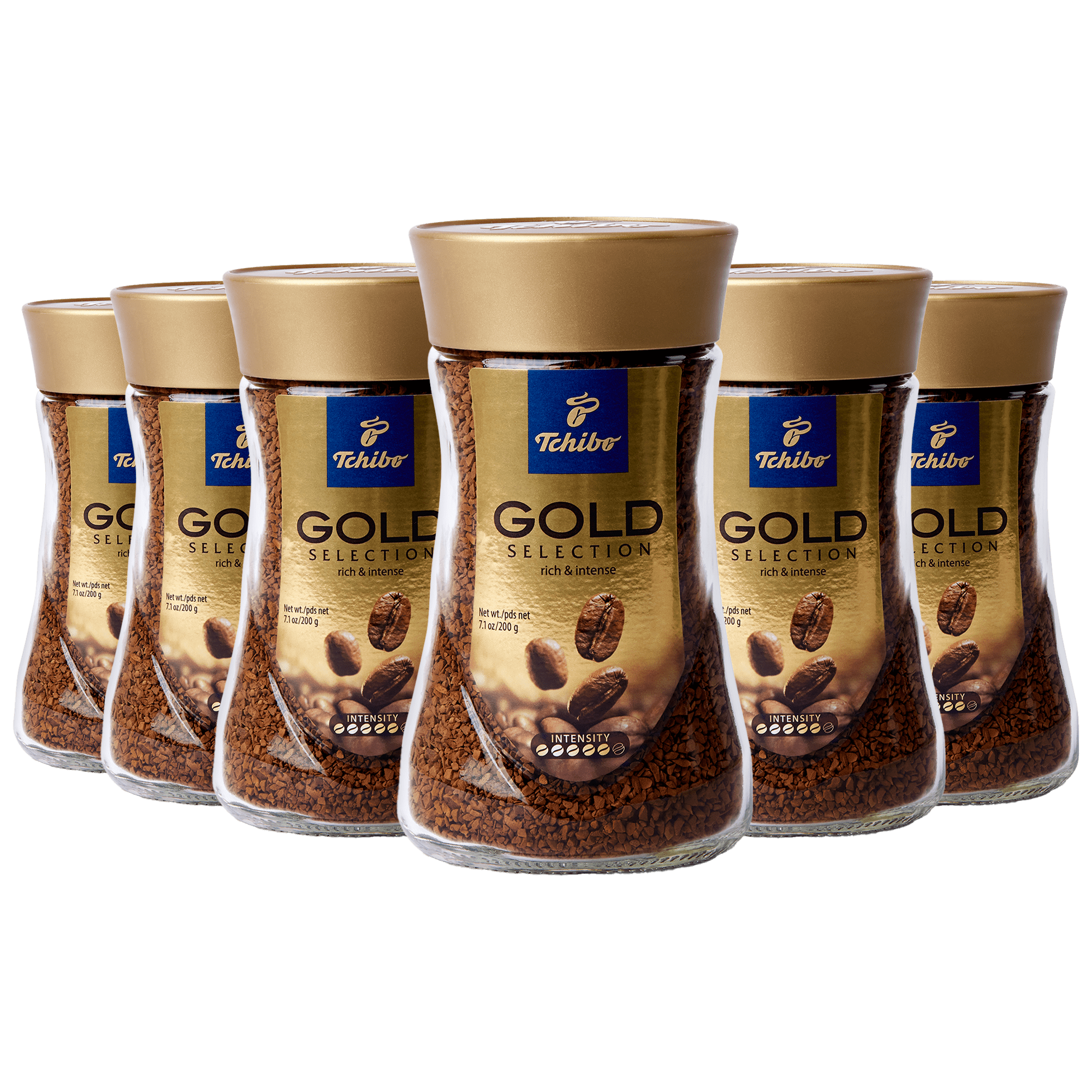 Tchibo Gold Selection Instant Coffee - Pack of 6 - Walmart.com