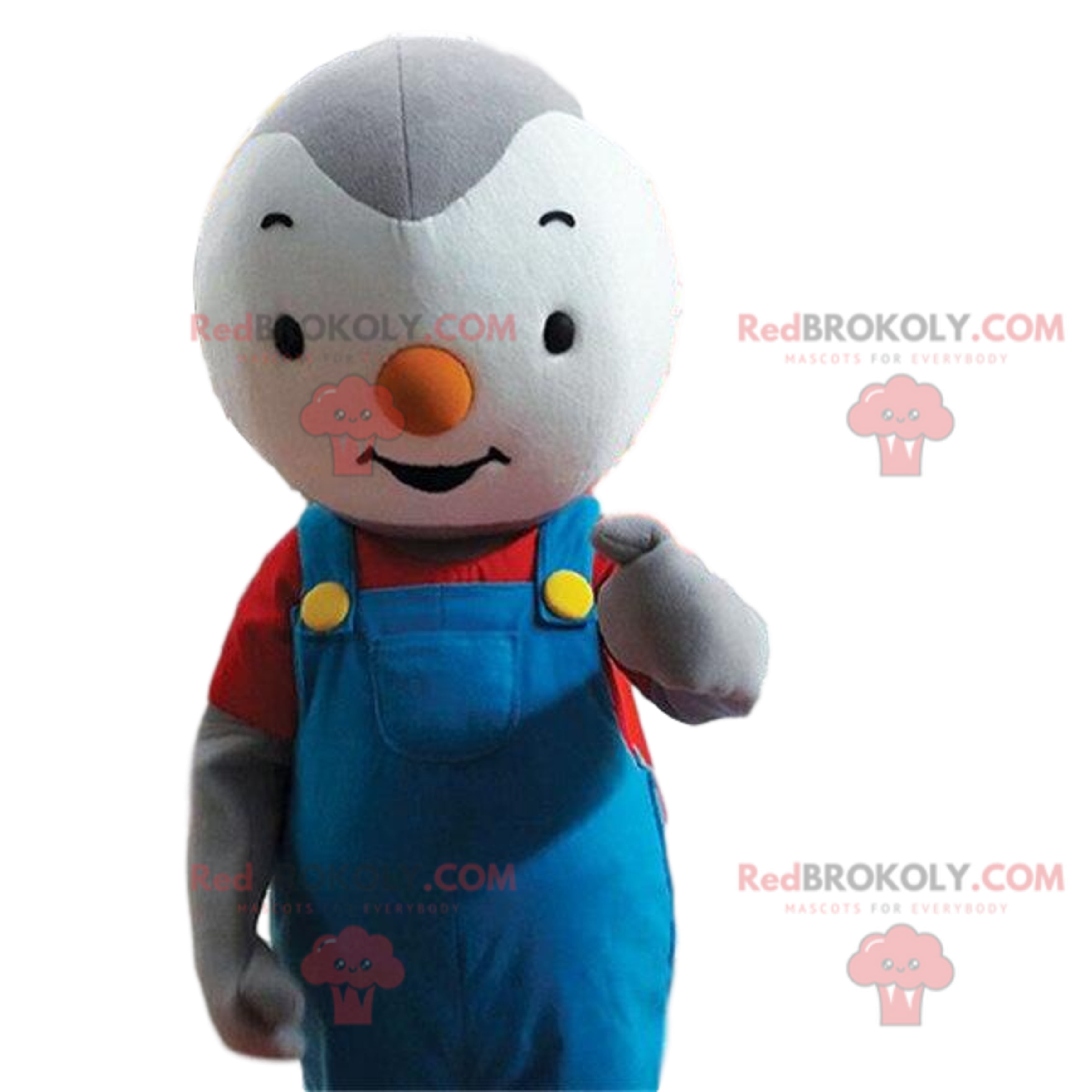 Tchoupi mascot the cartoon penguin for the little ones