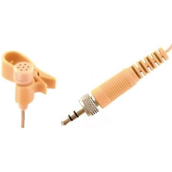 Tcm141t35 Beige Color Lavalier Microphone for Sennheiser Wireless Microphone System with 3.5mm Lock