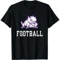 thumbnail image 1 of Tcu Horned Frogs Football Icon T-Shirt Unisex S-5XL Hot Trending Shirt, Vintage Birthday Gift, 1 of 2