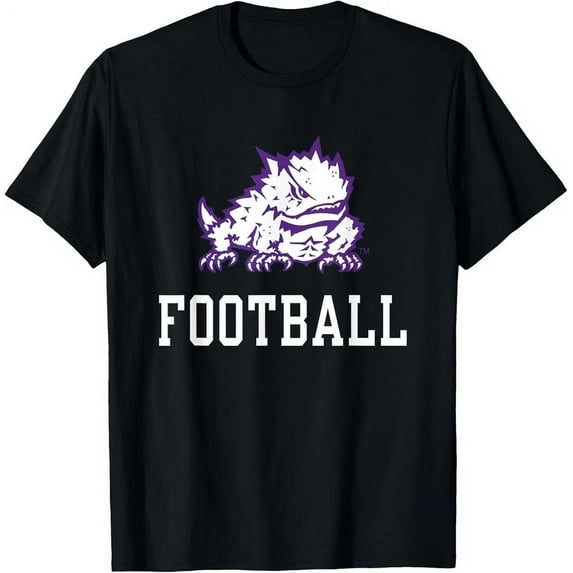 Tcu Horned Frogs Football Icon T-Shirt Unisex S-5XL Hot Trending Shirt, Vintage Birthday Gift