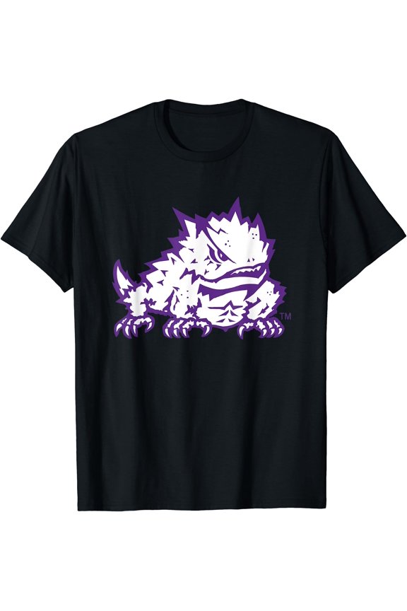 Tcu Horned Frogs Mascot Licensed T-Shirt , Vintage T-Shirt