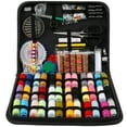 thumbnail image 1 of Tcwhniev 226pcs Portable Travel Sewing Box Kit Needles Thread Stitching Kit DIY Sewing Supplies Premium Mini Sewing Accessories, 1 of 12