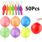 Tcwhniev - 50 Pcs 18" Party Punch Balloons - Easy to Inflate,Party Balloons, Wedding Balloons for Decoration