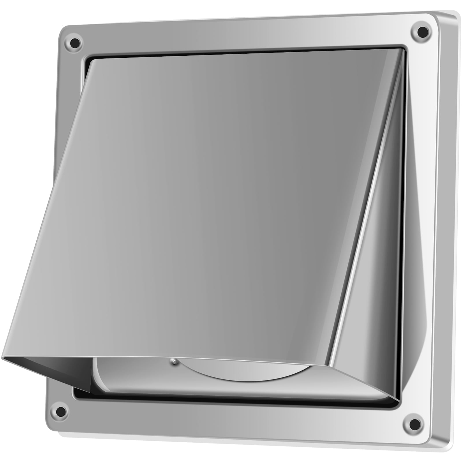Tcwhniev Stainless Steel Dryer Vent Cover with 4 Screw Washers ...