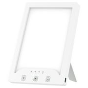 Tcwhniev Light Therapy Lamp,10000 Lux Simulated Sunlight with 3 Color Temperature&10 Brightness Settings with Timer,Touch Control Daylight Lamp,Portable Light Therapy Box for Home/Office Use Lift Mood