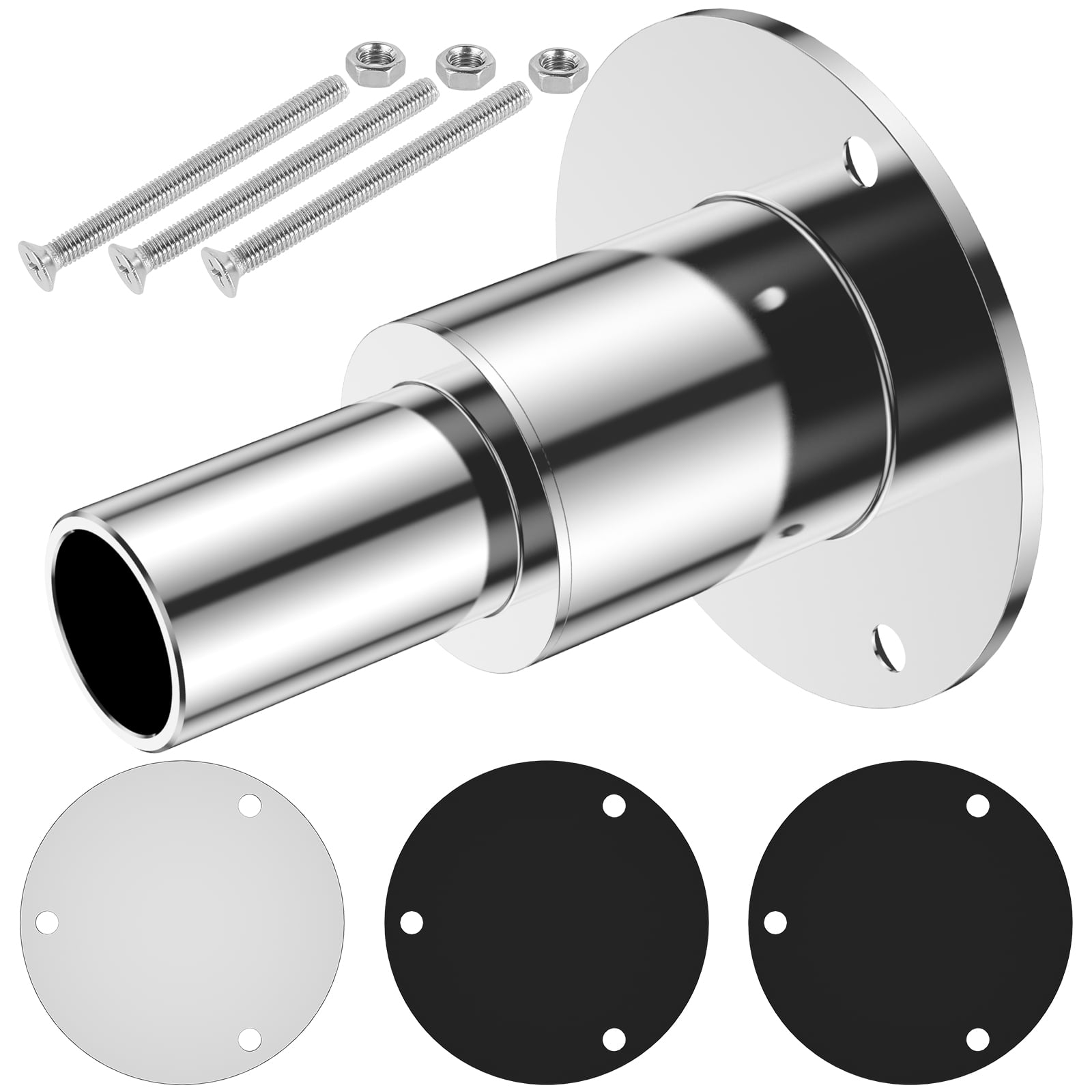 Tcwhniev Straight Thru Hull Exhaust Skin Fitting Kit Stainless Steel