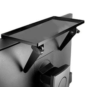 Tcwhniev TV Top Shelf Mount, Screen Top Shelf, TV Top Storage Bracket, TV Monitor Top Shelf for Streaming Devices, Media Boxes, Speakers and Home Decor