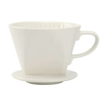 Tdoenbutw Clearance! Strainer Ceramic Coffee Dripper Reusable Pour Over Coffee Dripper， Filter Screen Clearance Sale