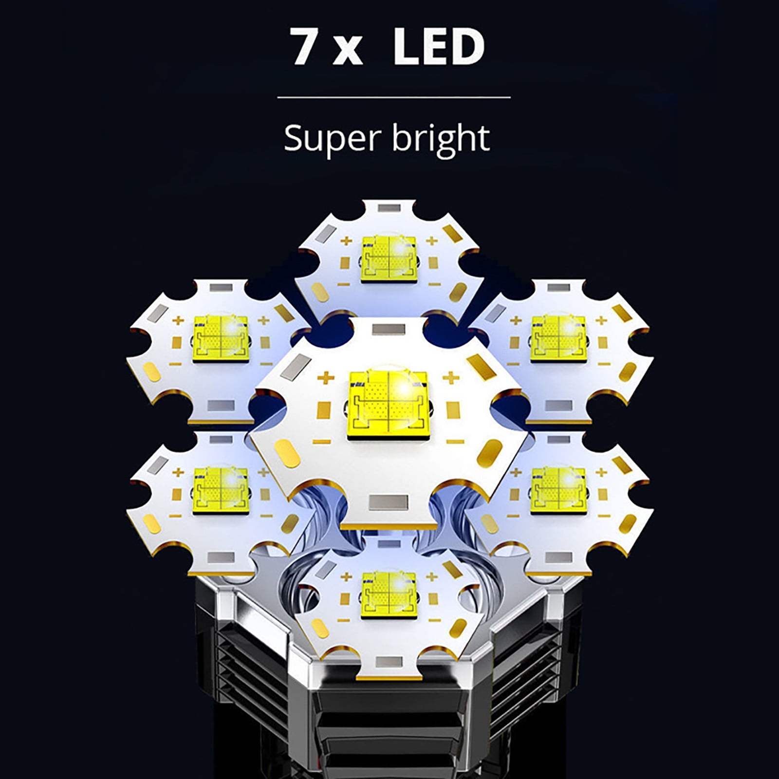 Tdoor Portable Work Light ExplosionProof Strong Light USB Rechargeable Flashlight