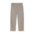thumbnail image 1 of Tdoqot Boys Dress Pants- with Pockets Kids Clothes Casual Straight Leg Pants Khaki Size 7-8 T, 1 of 2