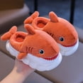 thumbnail image 1 of Tdoqot Boys Fuzzy Slippers- Winter Cute Warm Casual House Shoes Orange Size Toddler 11, 1 of 3