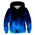 thumbnail image 1 of Tdoqot Boys Graphic Hoodies- Casual Long Sleeve Pullover Cool Kids Fashion Sweatshirt Blue Size 5-6 Years, 1 of 4