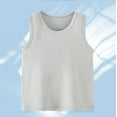 thumbnail image 1 of Tdoqot Boys Tank Tops- Sleeveless Soft Summer Casual Play Shirts Gray Size 5-6 T, 1 of 4