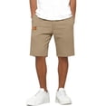 thumbnail image 1 of Tdoqot Boys Trendy Cargo Shorts- Stretch Relaxed Fit Elastic Waist Casual Kids Summer Shorts Khaki Size 6, 1 of 7
