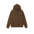 thumbnail image 1 of Tdoqot Mens Hoodie with Front Pocket- Long Sleeve Classic Casual Relaxed Fit Pullover Sweatshirt Khaki Size S-5XL, 1 of 5