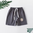 thumbnail image 1 of Tdoqot Toddler Boys Active Shorts- Summer Cotton Cute Print Soft Casual Shorts Dark Gray Size 3T, 1 of 5