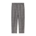 thumbnail image 1 of Tdoqot Toddler Boys Dress Pants- Casual with Pockets Plaid Kids Clothes Straight Leg Pants Gray Size 18-24 Months, 1 of 2