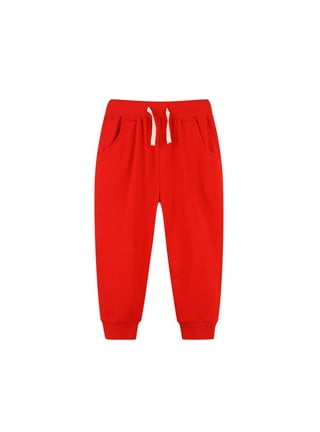 Boys Red Sweatpants