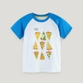thumbnail image 1 of Tdoqot Toddler Boys Graphic T Shirts- Cotton Cute Short Sleeve Crewneck Kids Summer Clothes White Size 6T, 1 of 5