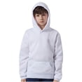 thumbnail image 1 of Tdoqot Toddler Boys Hoodies with Pockets- Soft Long Sleeve Cotton Pullover Kids Sweatshirt White Size 4-5 T, 1 of 3