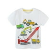 thumbnail image 1 of Tdoqot Toddler Boys T Shirts- Cotton Short Sleeve Breathable Summer Soft Kids Tops White Size 2T, 1 of 4