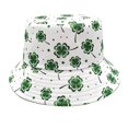 thumbnail image 1 of Twczz Womens St Patricks Day Hat- Party Lucky Print Irish Bucket Hats Green Size Free Size, 1 of 2
