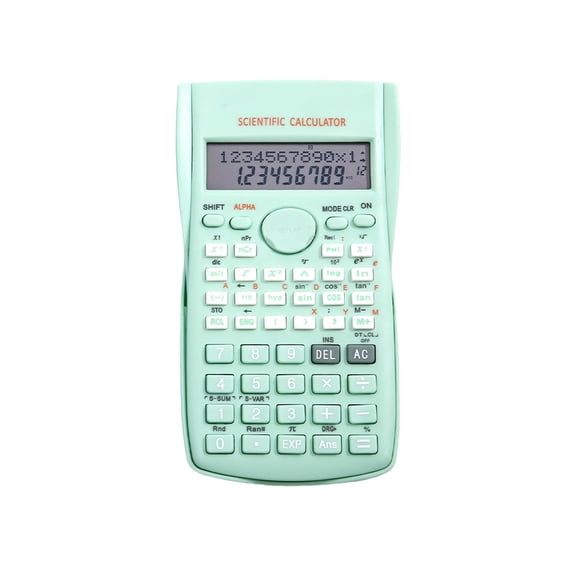Tdxkok Back to School Scientific Calculator 82MS with 240 Functions,2 Line Display and Slide-On Cover,Portable Math Calculator for Students,College Classes,Exams and School Use