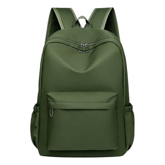 Tdxkok Campus Life,Solid Color School Backpack Casual Daypack Lightweight Student Bookbag Large Capacity School Bag for Teens Daily Travel Campus Use D