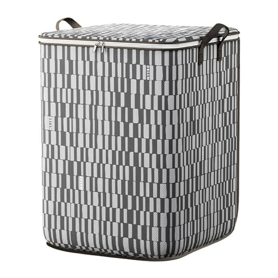 Tdxkok Clothes Storage Bag Wardrobe Organizer Large Capacity Storage Box Winter Quilt Blanket Sorting Bag Portable Handheld Japanese Style Moving Storage Bag