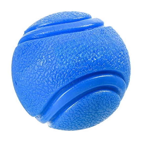Tdxkok Dog Chew Ball Toy Solid Rubber Elastic Ball Teeth Cleaning Stick Interactive Throw Toy for Small Medium Dogs 2.36 Inch Diameter