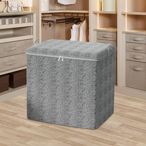 Tdxkok Extra Large Capacity Clothes Storage Bins with Reinforced ...
