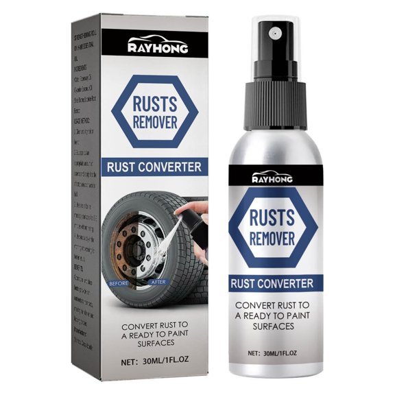 Tdxkok Metal Rust Remover Automobile Wheel Rust Spray Kitchen Stainless Steel Rust Prevention Clean 30ml