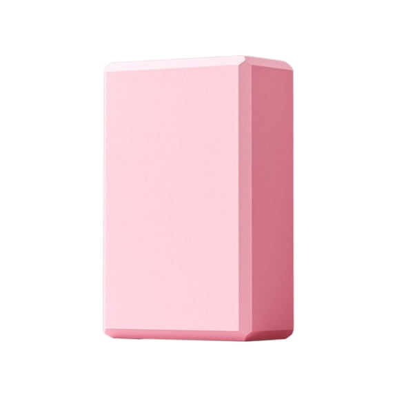 Tdxkok Pink Pilates Stretch Balance Brick, Yoga Alignment Support Block, Workout Training Prop, Body Foam Cushion