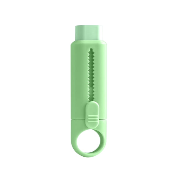 Tdxkok Rubber Eraser Sliding and Telescopic Eraser Soft and Cute Eraser Push-pull Type Eraser with Plastic Cover Suitable for Students office Home Use