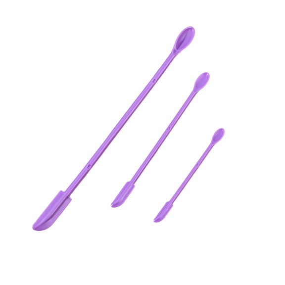 Tdxkok Silicone Cosmetic Spatula Set Small Jar Scraper for Makeup Skincare Cream Lotion Container Emptying Beauty Mixing Applicator Tools 3 Piece F