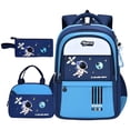 thumbnail image 1 of Tdxkok Student Essentials,Astronaut Backpack Set 3 In 1 Backpack With Lunch Bag And Pencil Case For Daily Carry And Travel, 1 of 8