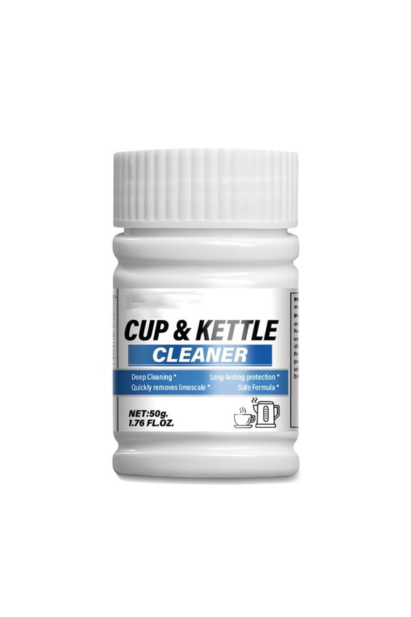 Tea Cup Cleaner Descaling Powder for Tea Stains Coffee Stains Kettles thermos Cups Mugs and Stainless Steel Drinkware Cleaning A8