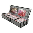 thumbnail image 1 of Tdxkok Tear Proof Wrapping Paper Storage Container,Christmas Storage Bag with Interior Pockets,Durable Organizer for Gift Wrap,Space-Saving Underbed Storage Bag, 1 of 2