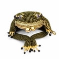 thumbnail image 1 of Tdxkok Vintage Curved Coin Purse Soft Fabric Mini Wallet with Clasp Chain Portable Change Pouch for Cards Keys Daily Use 16*8*2CM D, 1 of 6