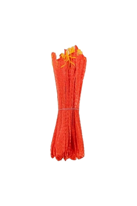 Watermelon Mesh Bags 50 Pack Drawstring Nylon Fruit Protection Net Bags for Melon Growing Storage Hanging Transport C