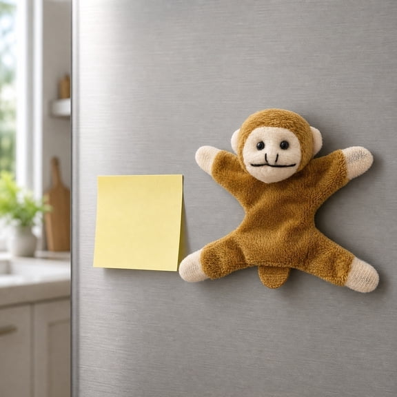 Tdxkok Wenchuang Cute Bear Doll Refrigerator Sticker Toy Tile Message Board Decoration