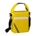 thumbnail image 1 of Tdxkok Wide Opening Insulated Lunch Bag with Reflective Stripe Detachable Strap thermal Food Carrier for Students office Work Yellow, 1 of 6