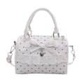 thumbnail image 1 of Tdxkok Women's Pillow Bag Textured Handbag Shoulder Crossbody Purse Minimalist Fashion Daily Carry White, 1 of 6