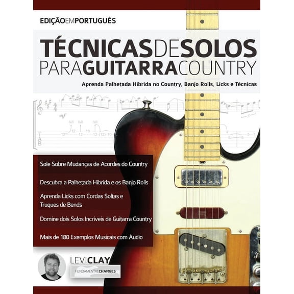 Tecnicas de Solos Para Guitarra Country (Paperback)