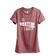 thumbnail image 1 of Te Amo Bachelorette Women's Fashion Relaxed T-Shirt Tee Heather Rouge Small, 1 of 3