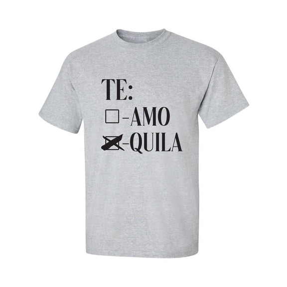 Te Amo Quila Adult Short Sleeve T-shirt
