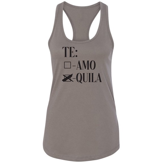 Te Amo Quila Racerback Tank